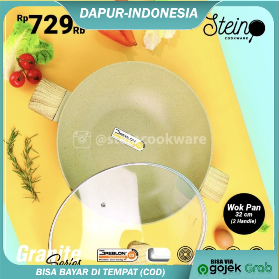 Stein Cookware Series Wok Pan 32cm