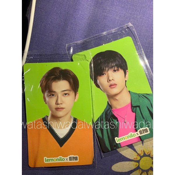 PC LEMONILO/ Lemonilo x NCT Dream/ PC NCT DREAM - Jaemin NCT / Jisung NCT