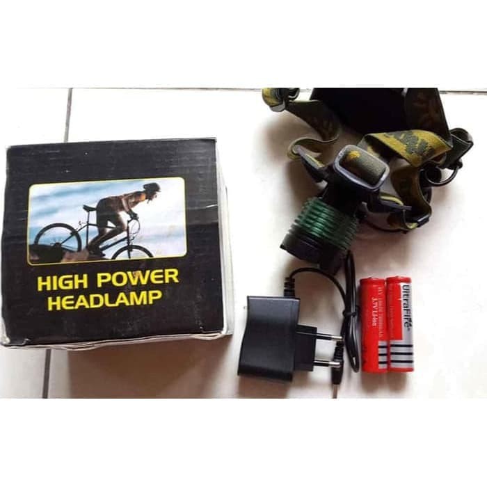 Headlamp Rechargeable Headlight K12 kode = K12