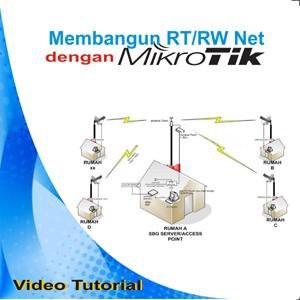 DVD Video Tutorial Membangun RT RW Net Dengan Mikrotik