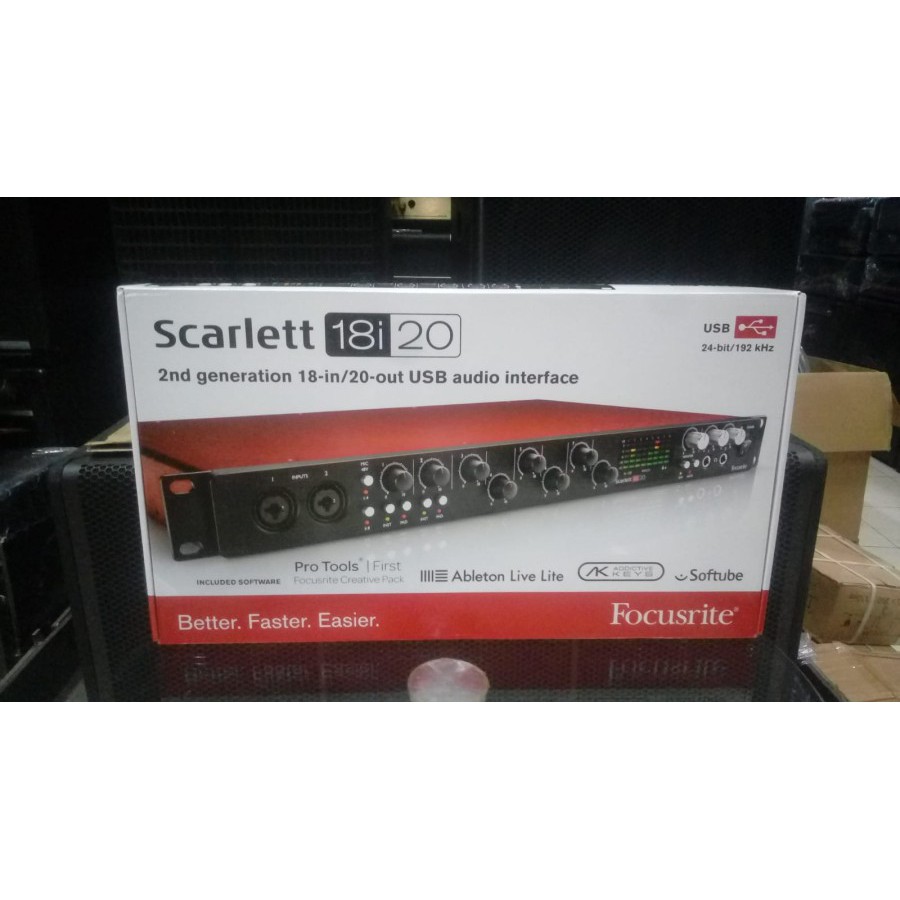INTERFACE FOCUSRITE SCARLETT 18I20 GEN2