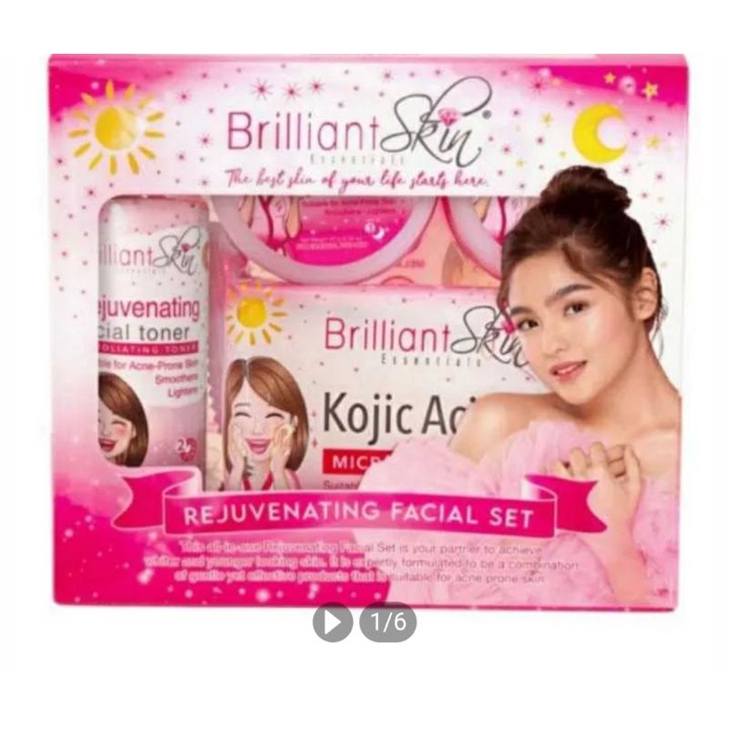 brilliant skincare 1 paket rejuv - briliant skincare original
