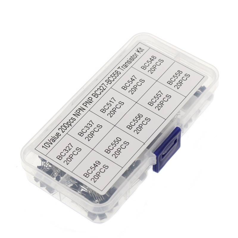Transistor btsg TO-92 Aneka Kit BC327 BC337 BC517 BC547 BC548 10nilai