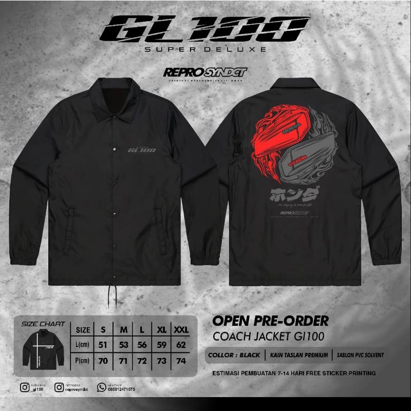 COACH JACKET GL100 YIN YANG