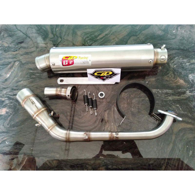 KNALPOT CLD RACING NMAX 150 OLD/NEW NMAX 2020/AEROX 155 TYPE C2 BULAT