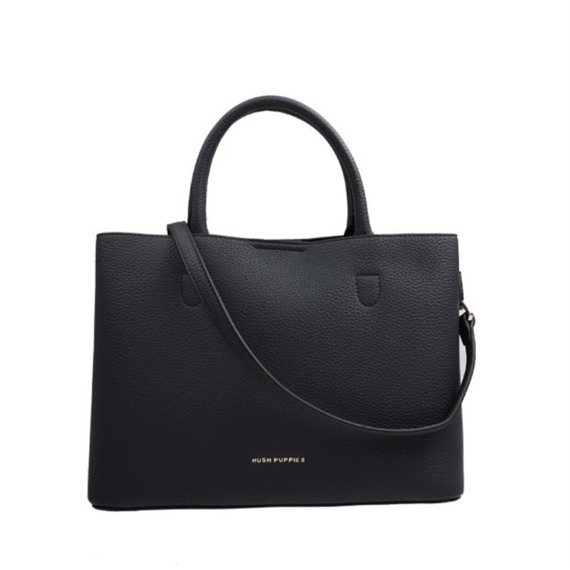 Hush Puppies ledian Top handle in navy (M)