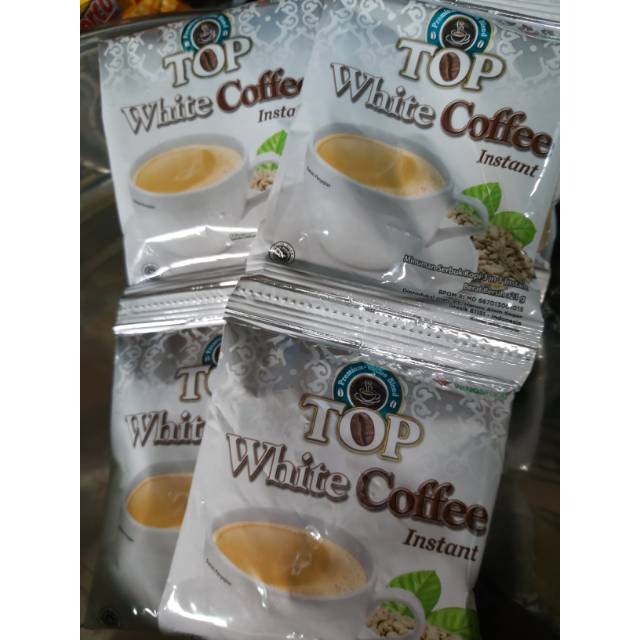 Kopi TOP White Coffee (1renceng = 12sachet)