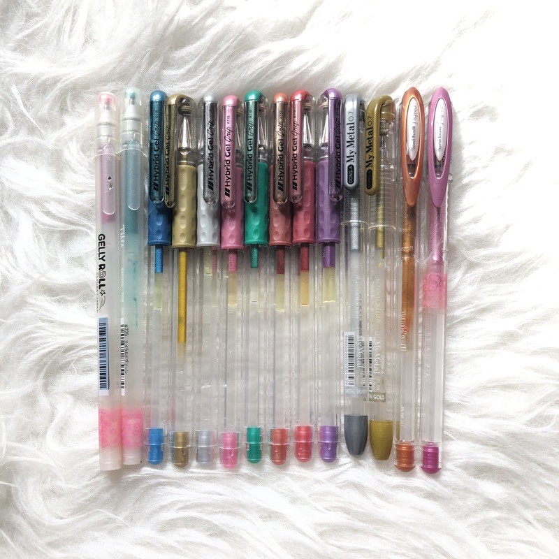 

Metallic Shimmer Gel Pen Set