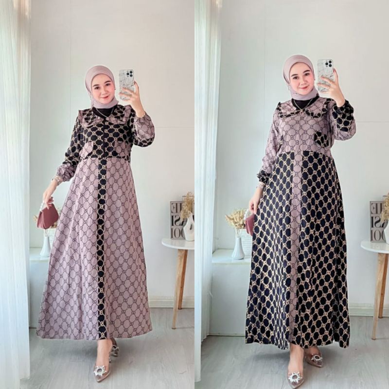 NEW GAMIS GUCCI VIRAL DRESS BRANDED TERLARIS KEKINIAN