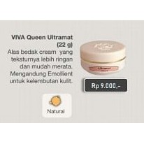 ❤ BELIA ❤ Viva Ultramat Foundation Cream Natural 22g BPOM Halal