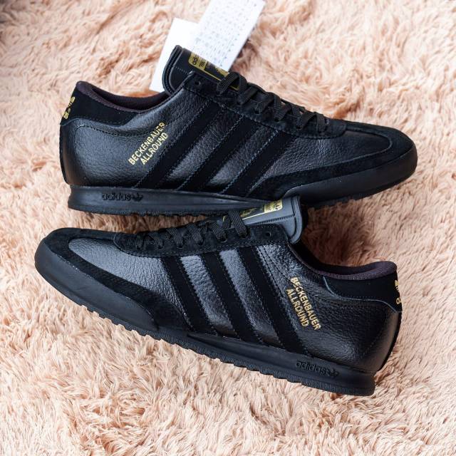 adidas beckenbauer allround black and gold