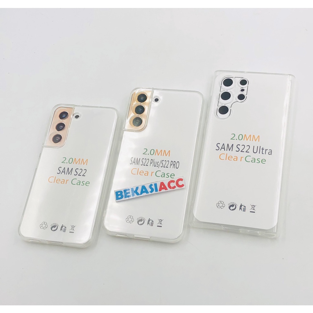 CASE SILIKON SAMSUNG S22 / S22 PLUS / S22 PRO / S22 ULTRA CLEAR CASE