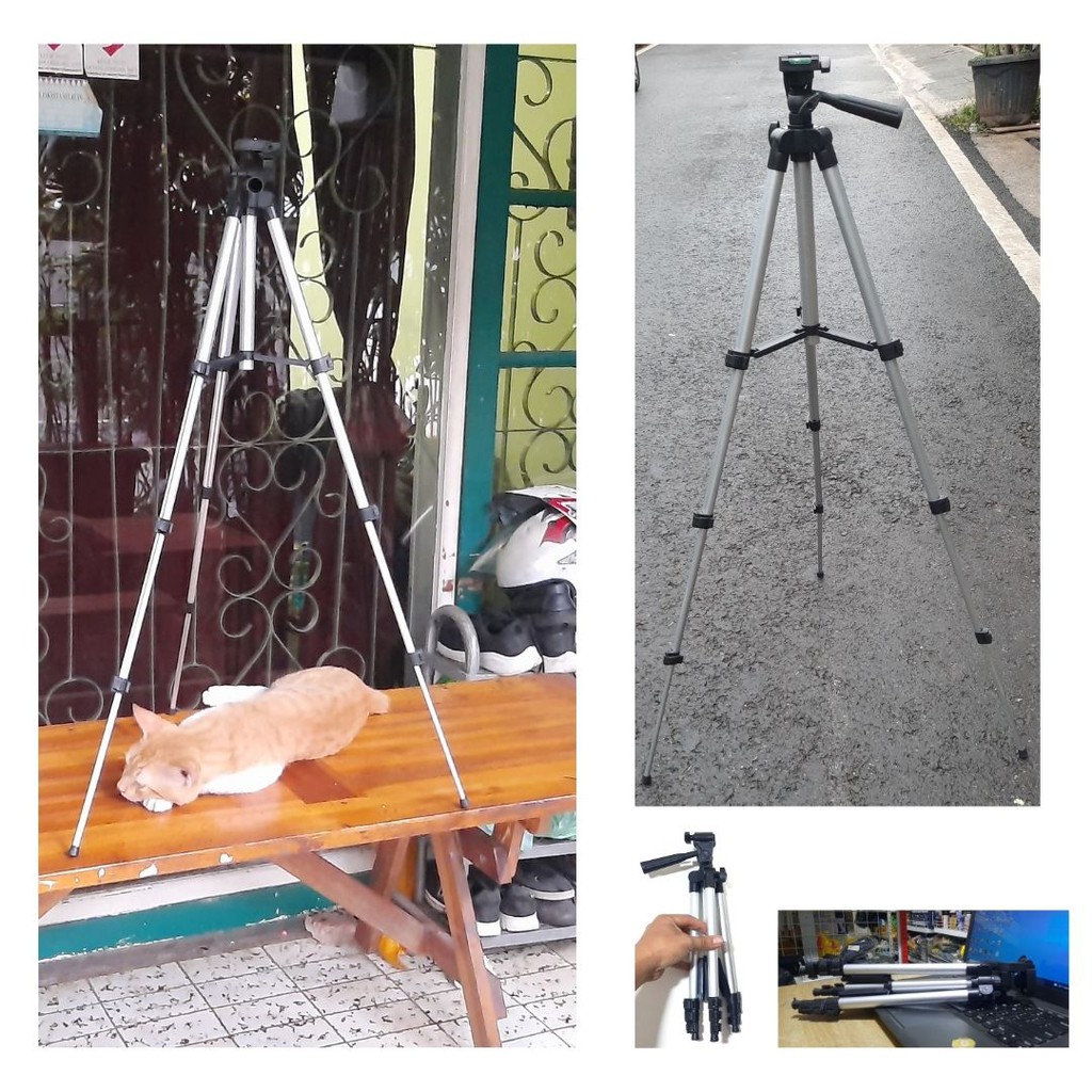 Tripod Stand Braket Penyangga HP Camera 113174