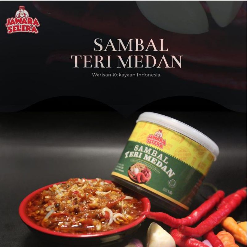 

Sambal Teri Medan Jawara Selera