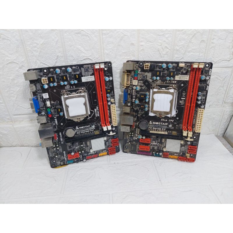 Motherboard Biostar H61 Socket 1155 Ddr3 Support Sandy Dan Ivy Bridge