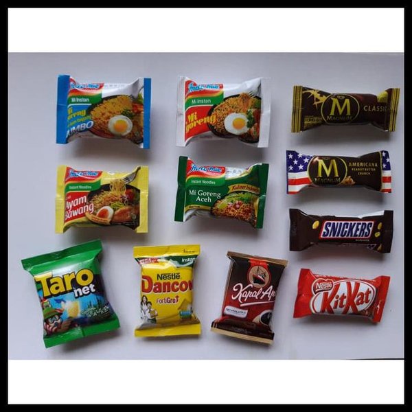 Magnet snack kulkas miniatur