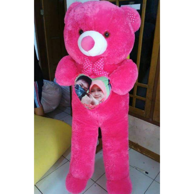 Boneka super jumbo ukuran 1,5 meter bisa ukir nama/foto