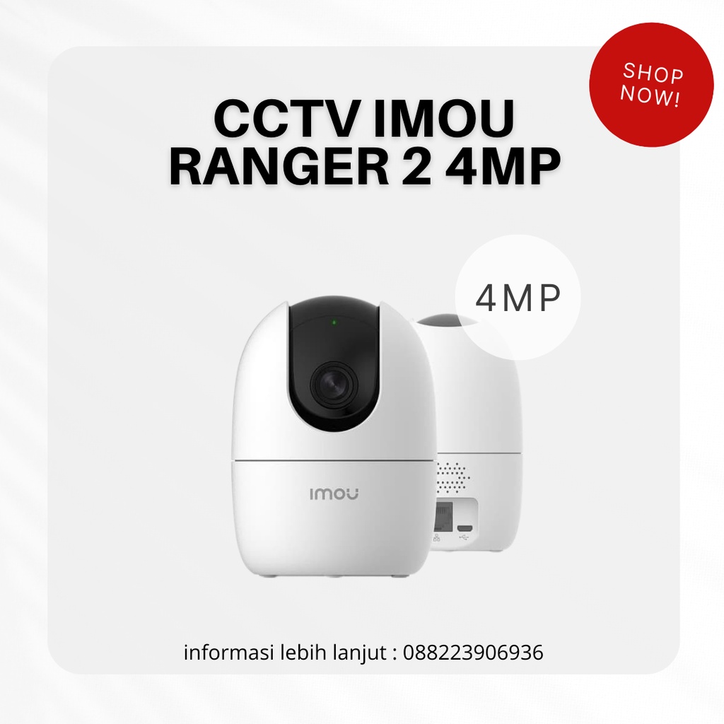 CCTV IMOU RANGER 2-4MP / IPC-A42P-D-IMOU / CCTV MURAH