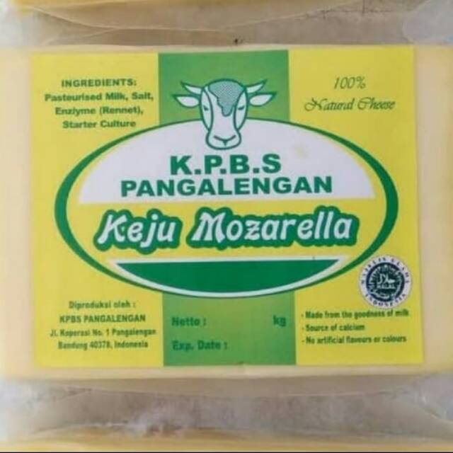 

KPBS keju mozarella 250 gram