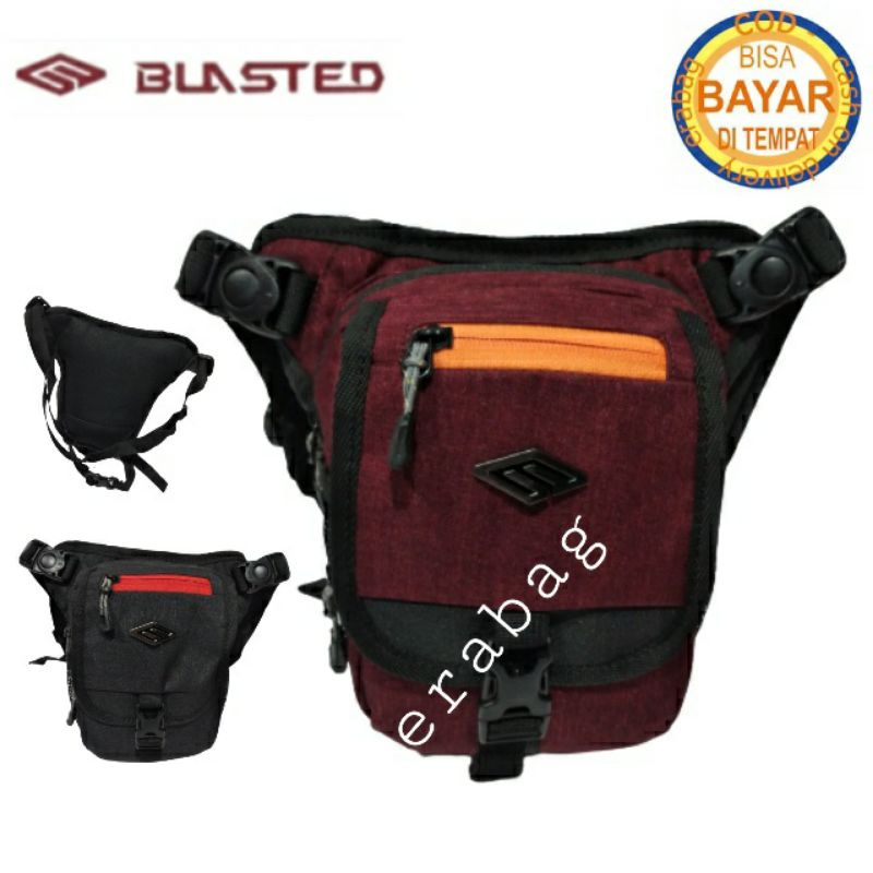 Tas Selempang Gaul Paha Blasted Pria 4408