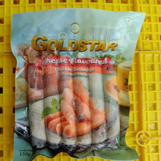 

GOLDSTAR Sosis Ayam Rasa Keju