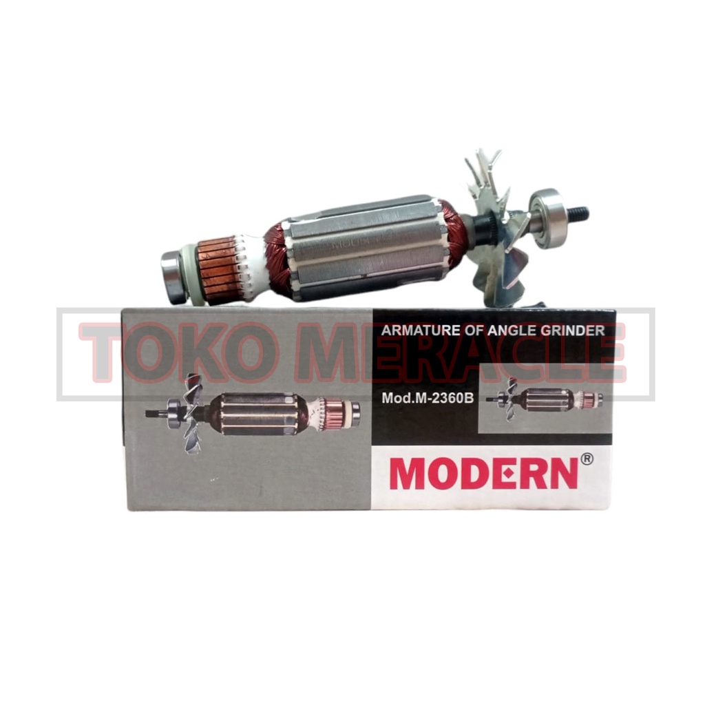 [ARMATURE] Modern Armature M2360 - Angker Rotor 2360 Mesin Gerinda Grinder Grenda M-2360