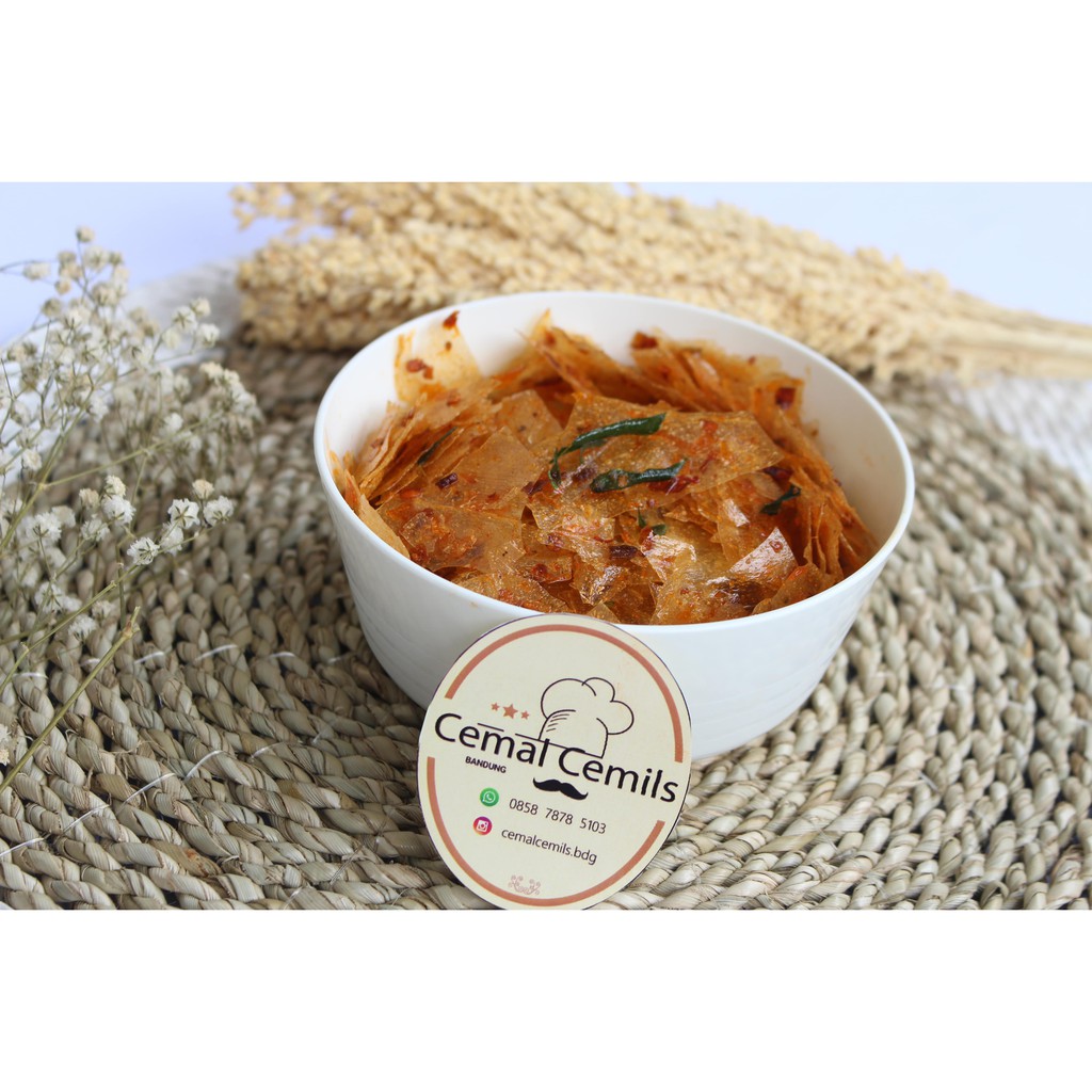 

Keripik Kaca Kemasan 250gram cemalcemils.bdg