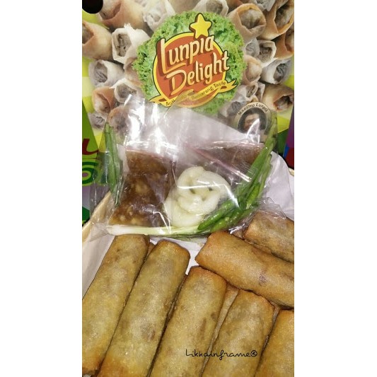 

lumpia delight rasa fish kakap