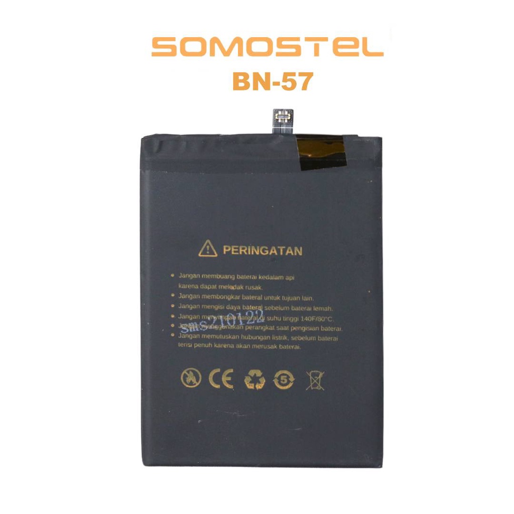 Somostel - BN57 Xiaomi Poco X3 / Poco X3 Pro / Poco X3 NFC Batre Batrai Baterai