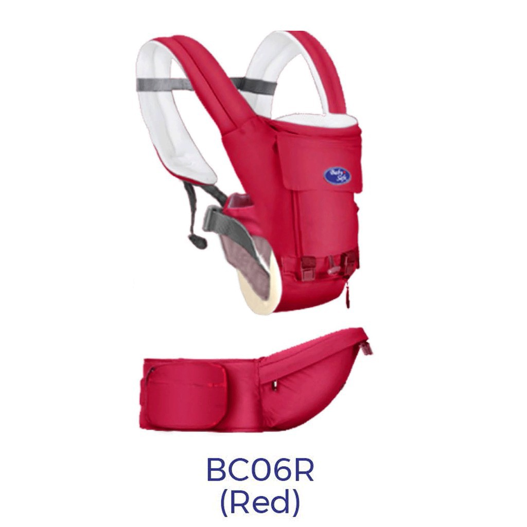 Baby Safe Hip Seat BC006 Merah Gendongan Bayi