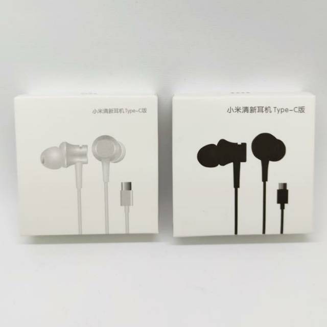 Headset Xiaomi Tipe C Original 100% Earphone Handsfree Xiaomi Tipe C