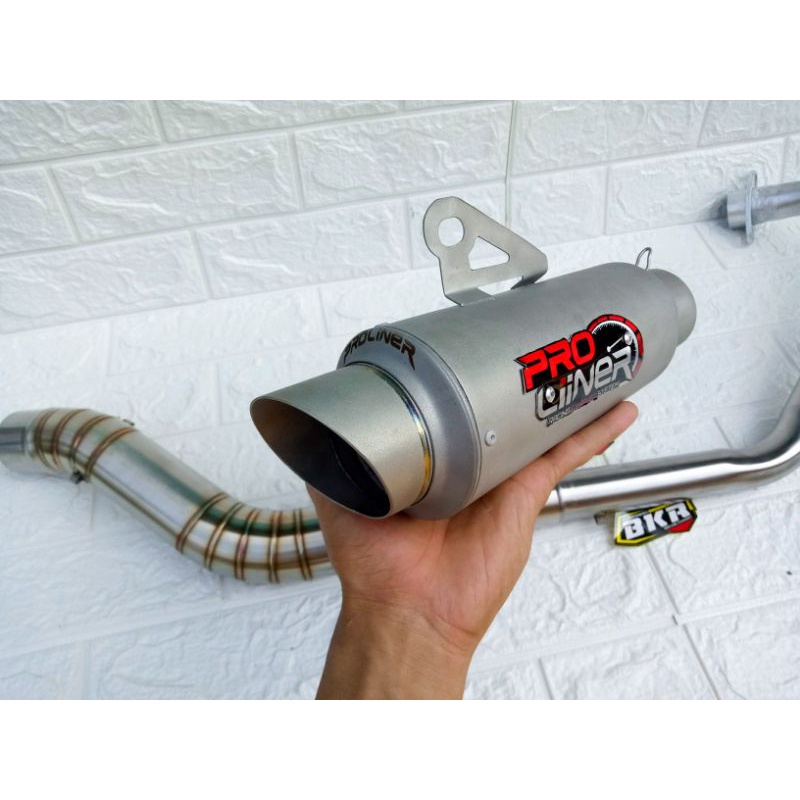 KNALPOT RACING PRO LINER NINJA 250 CBR 250RR R25 MT 25 RR MONO
