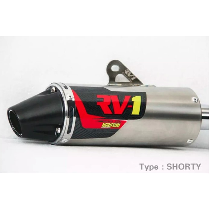 KNALPOT KLX150 EVO RV1 SHORTY ORIGINAL NORIFUMI