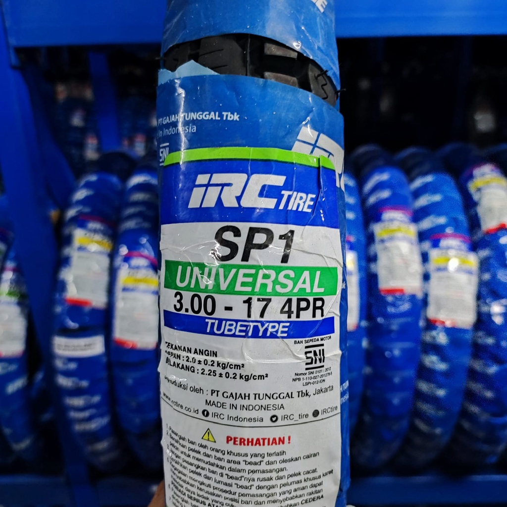 Ban IRC SP1 300 17 UNIVERSAL motor bebek tubetype bukan tubeless