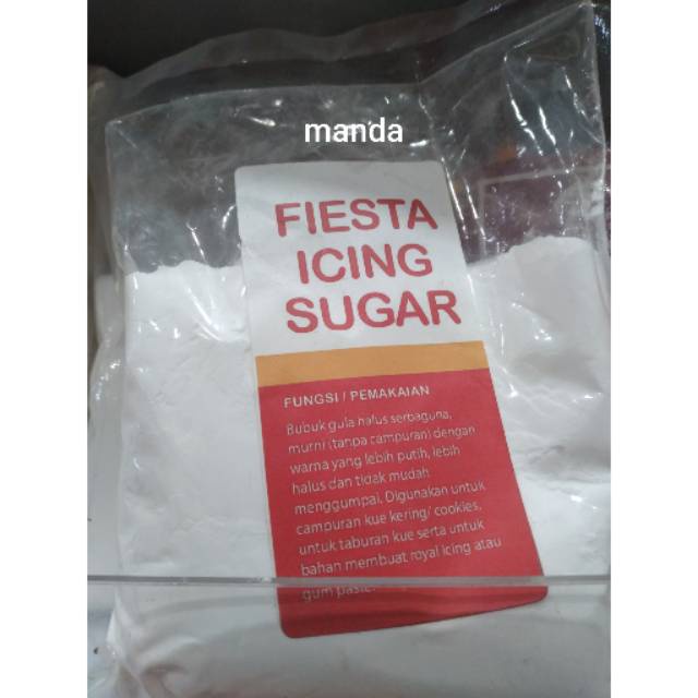 

Fiesta Icing Sugar (Bubuk Gula Halus Murni) 250 gr