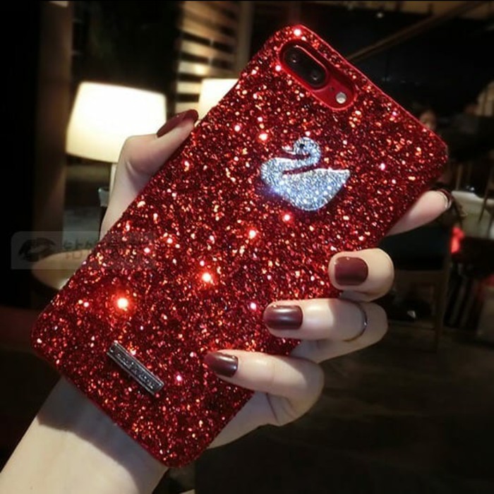 SAMSUNG J6 PLUS HARD CASE GLITER CASE BLINK J6 PLUS CASE GLITER J6+