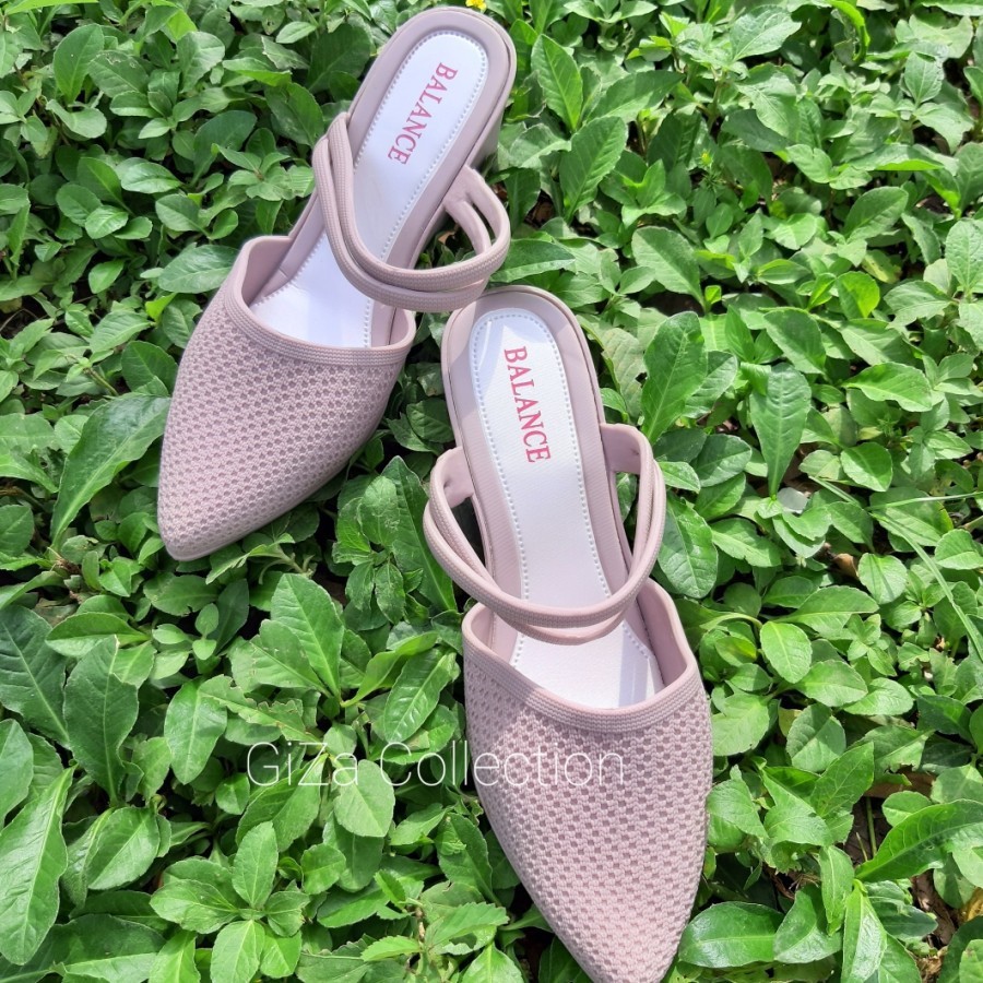 Sandal Wedges Wanita - Sepatu Wedges Jelly Karet Wanita Balance 701