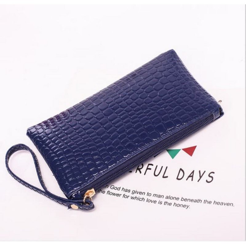 Tas Dompet Hp Pouch Motif Kulit Buaya-fts190
