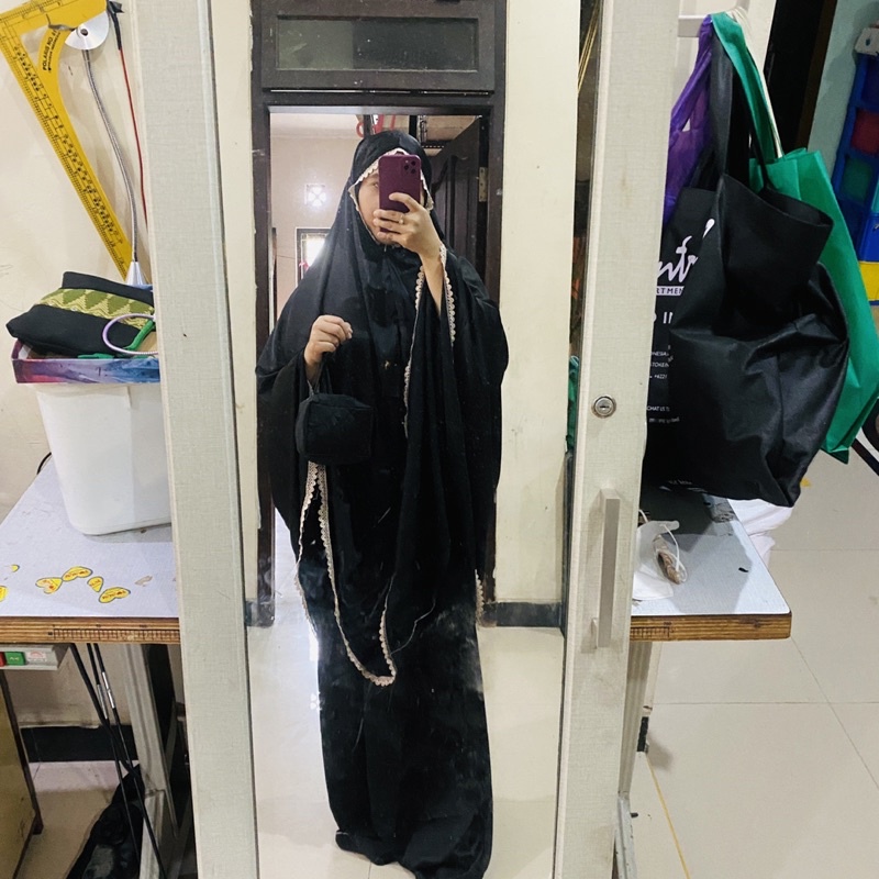 NEW READY COD | [NEW BISA COD] Set Mukena Silk Elegan dewasa premium travelling Dewasa 2in1 bisa untuk hampers dan seserahan