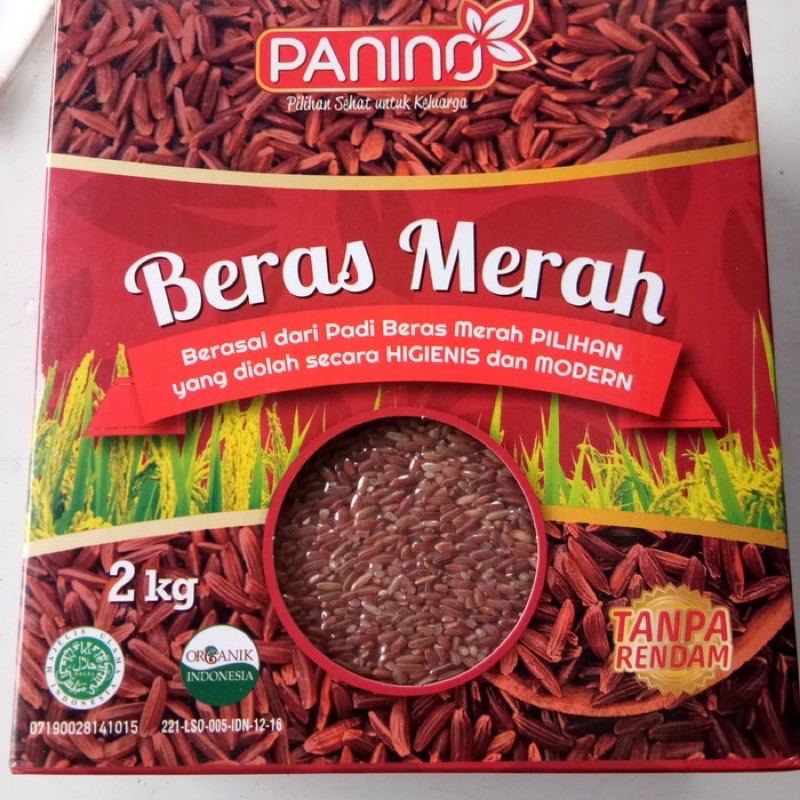 

Beras merah organik 2kg