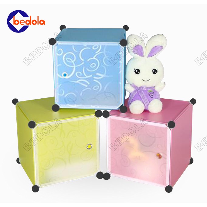 Bedola Lemari portable plastik 1 kotak