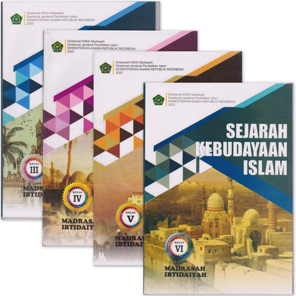 Jual BUKU SISWA SEJARAH KEBUDAYAAN ISLAM KELAS 3 4 5 6 MI KEMENAG 2020 ...