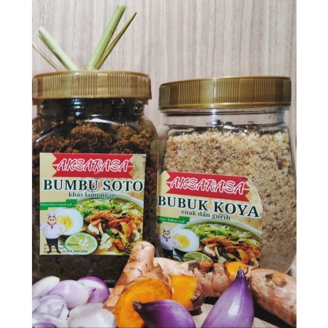 

bumbu soto 400 gram & bubuk koya 200 gram