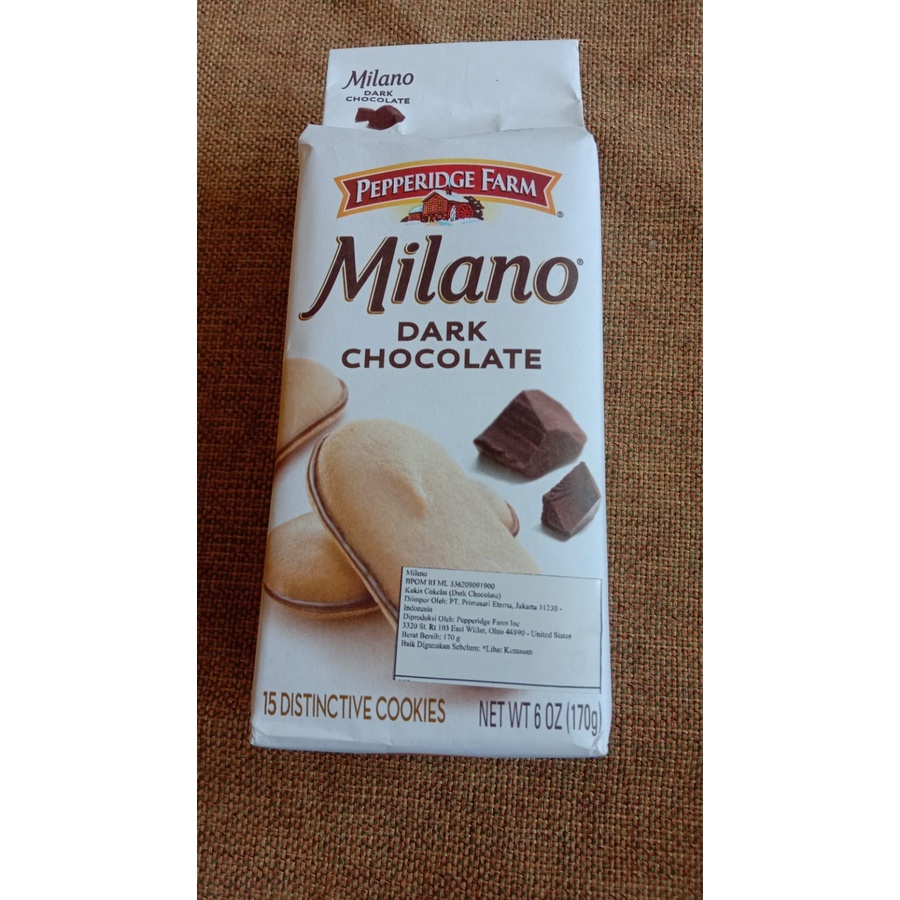 BUY 1 FREE 1 Pepperidge Farm Milano Dark Chocolate