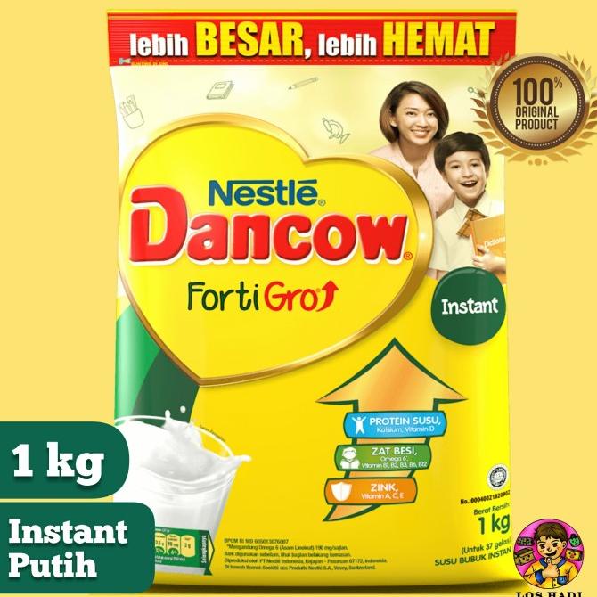 

BISA COD Susu Dancow Fortigro Instant 1 kg dancow putih instan 1000 gram nestle