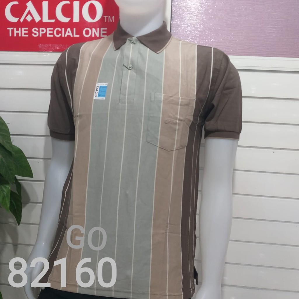 gof CALCIO 100% Original POLO SHIRT PRIA CASUAL Baju Atasan Pria Branded - POLO3