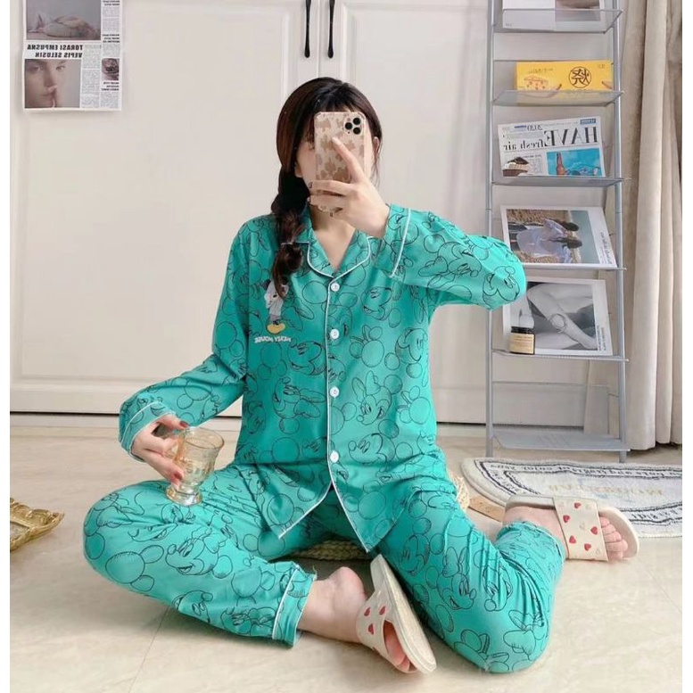 BAJU TIDUR PIYAMA IMPORT  SETELAN PREMIUM SET PP C03-,C C07-C1