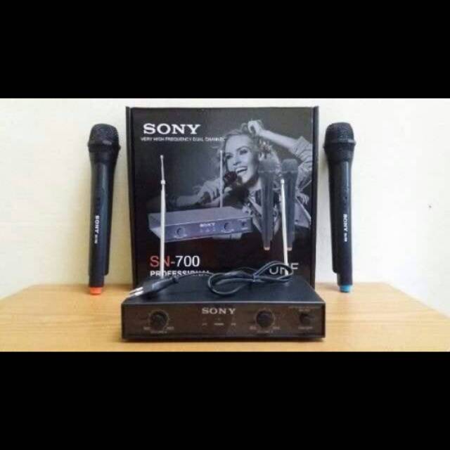 Mic wireless SONY SN-700.UHF.karaoke oke bangat