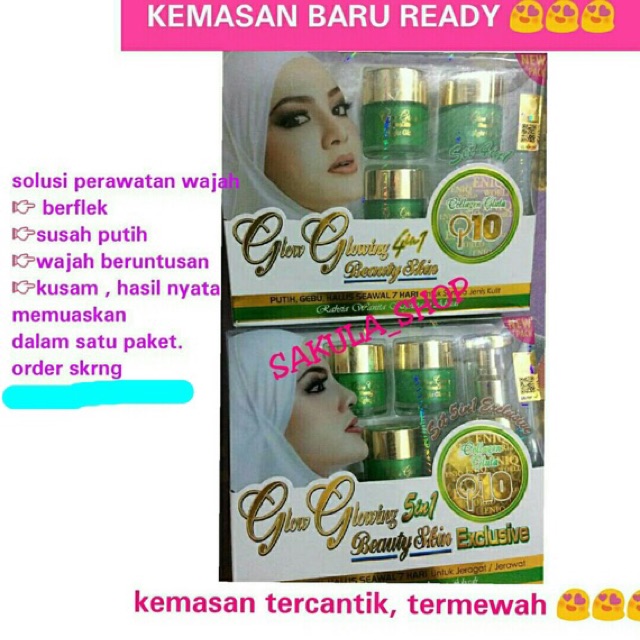 New Paket 4in 5in Glow Glowing Malaysia Original Ready Isi Paket Bisa Request Silahkan Wa Shopee Indonesia