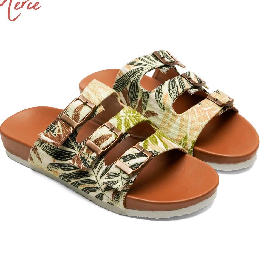 Serbuuuu.. Merce Sandal Birken Wanita LISBON Slip Sendal